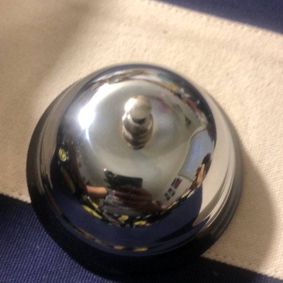 Sliver Metal Desk Service Ringing Bell - Picture 6 of 10
